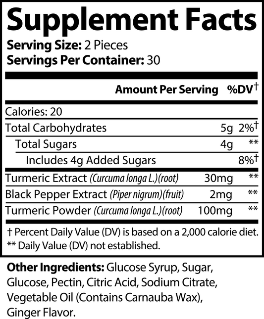 Turmeric Gummies (ADULTS)