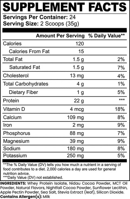 Advanced 100% Whey Protein Isolate